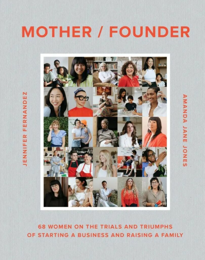 The book cover of 'Mother / Founder' by Jennifer Fernandez and Amanda Jane Jones.
