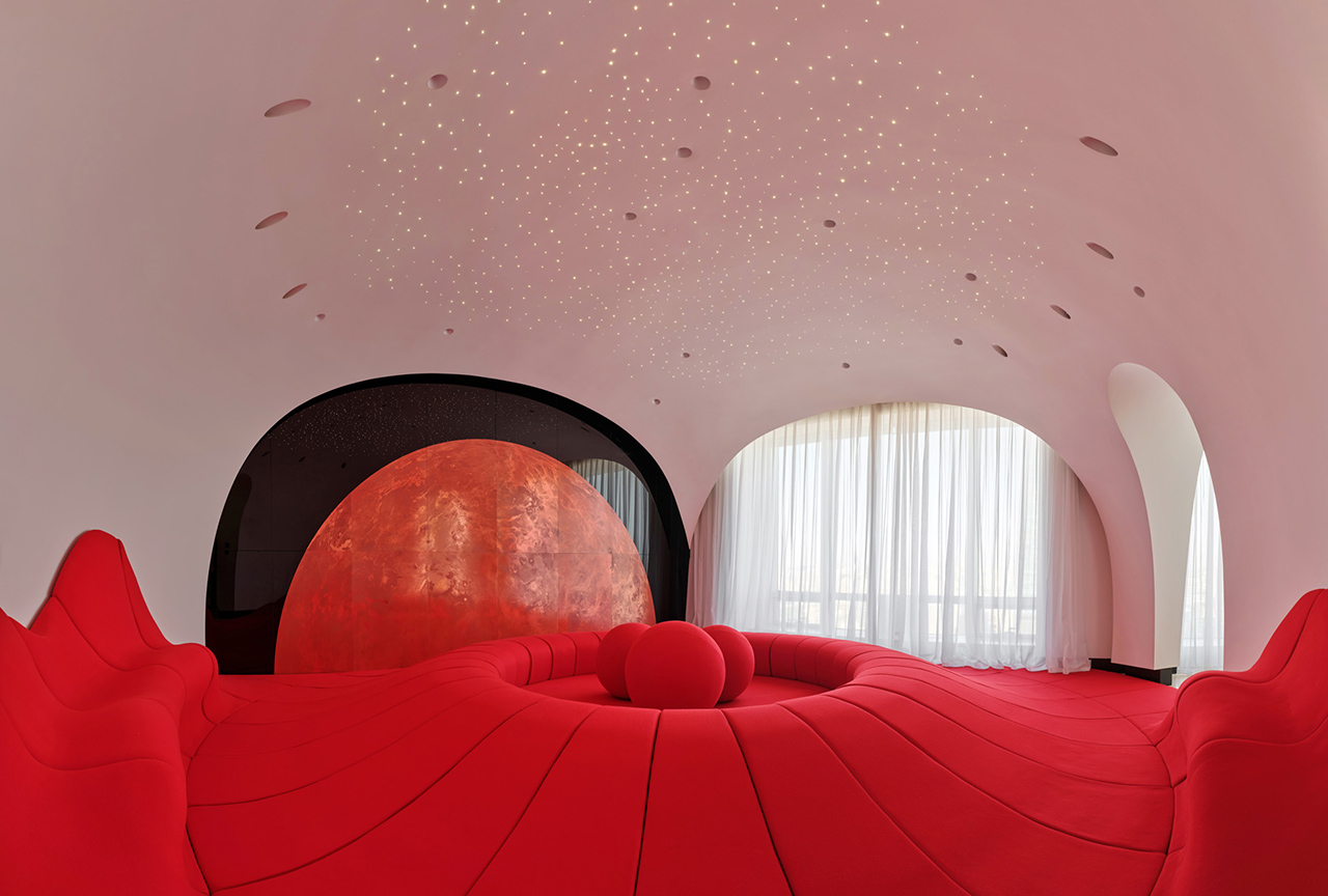 How asap/ Reimagined 250 Square Feet into a Cosmic Sanctuary: The Venus Lounge