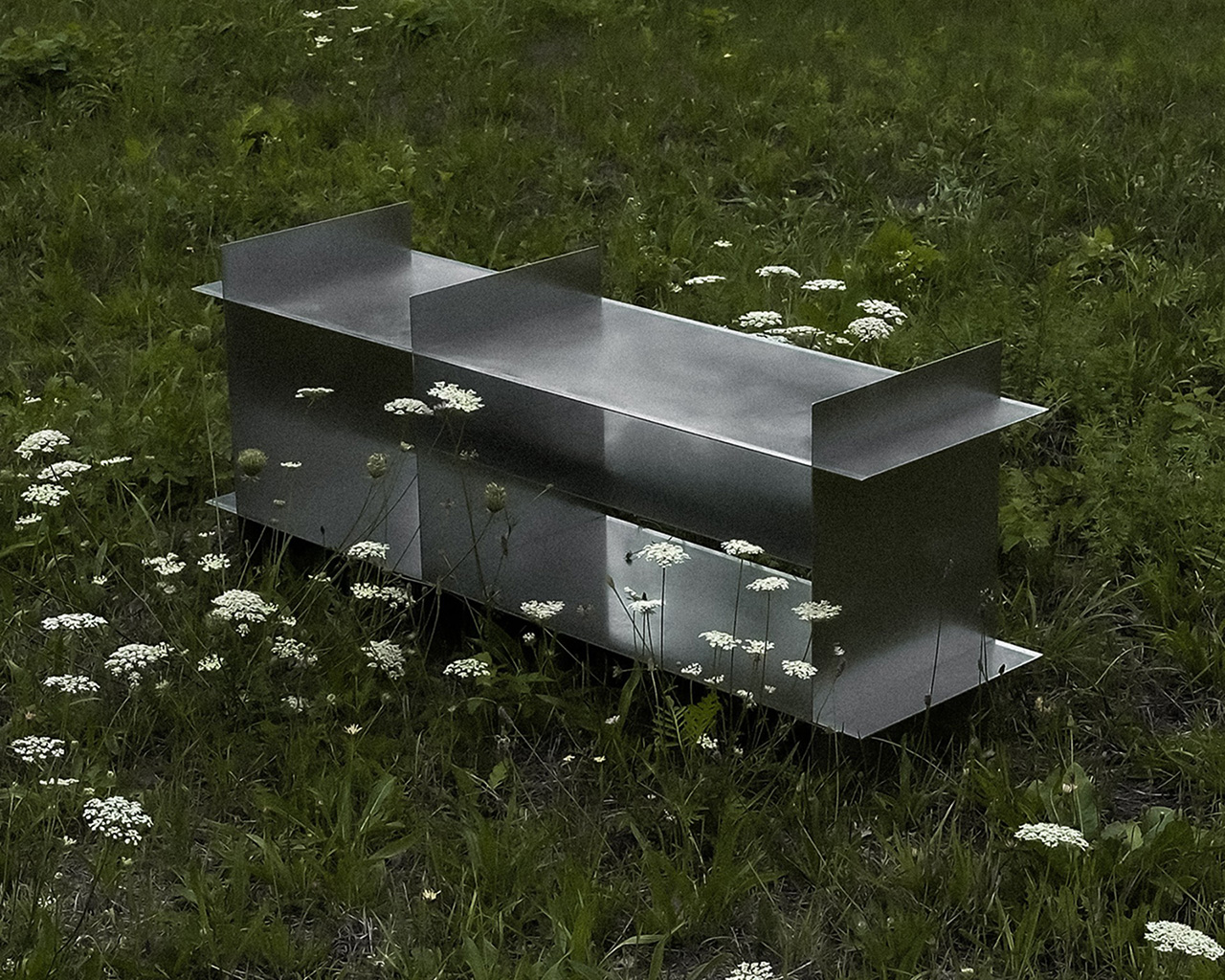 Dot Objects: Defining Material Honesty with Minimalist Geometric Shelving