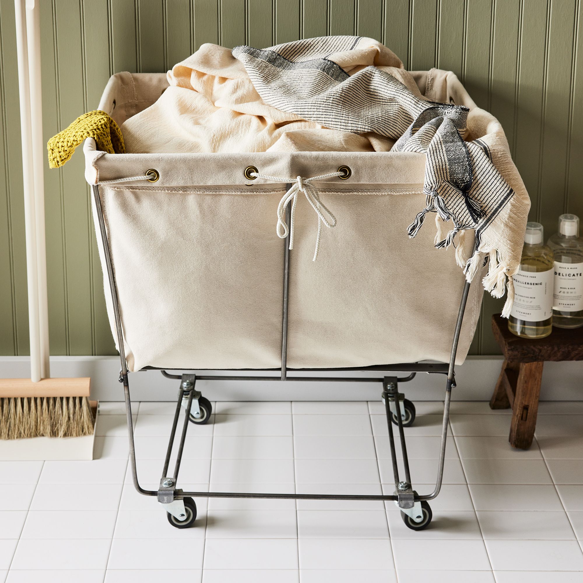 Steele Canvas vs. Plastic: Why the Elevated Truck is the Last Laundry Bin You'll Ever Buy