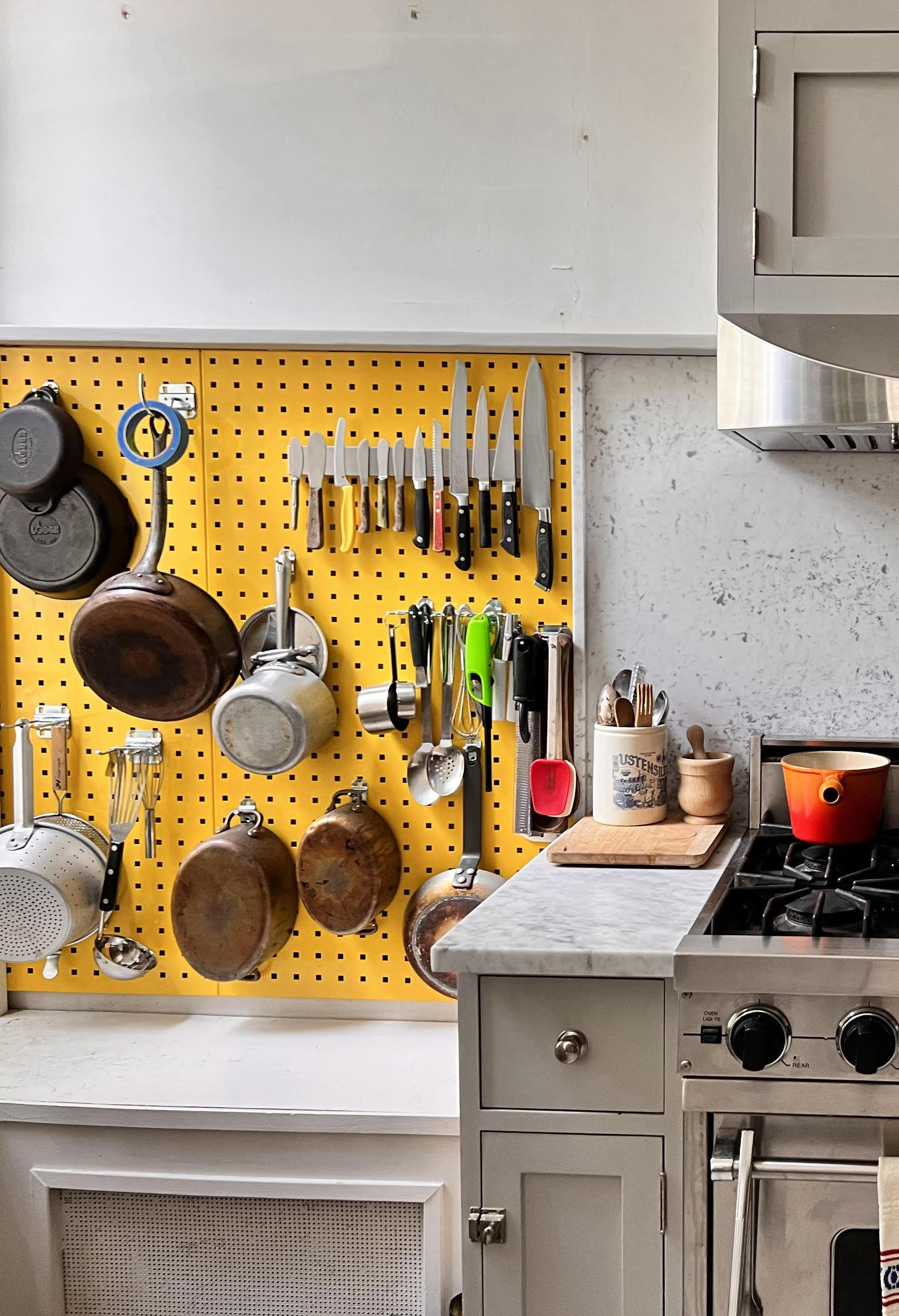 Small Kitchen Storage: Why a DIY Metal Pegboard is the Ultimate Pro Tool for Organization