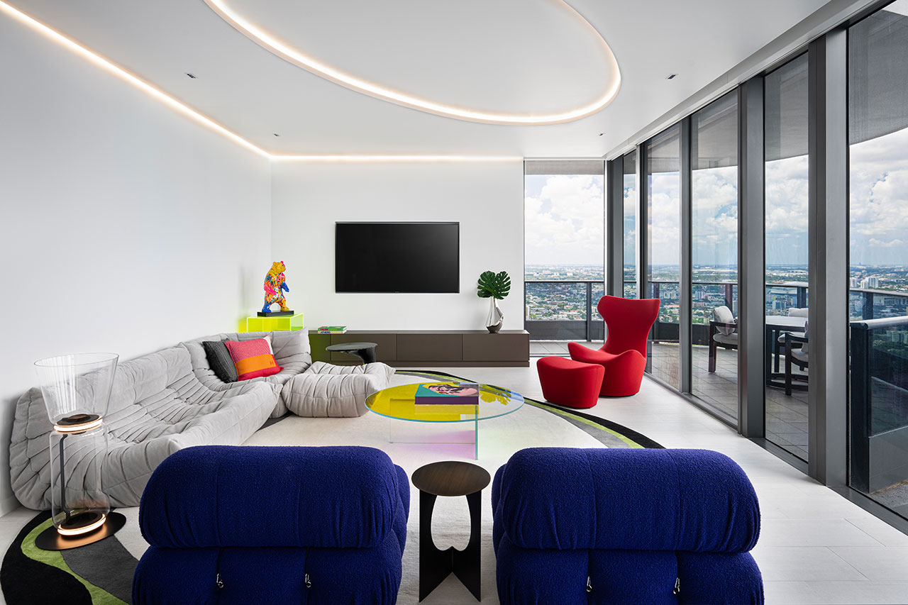 How Nar Design Studio Fuses Urban Vibrancy With Contemporary Art in Miami Luxury Interiors