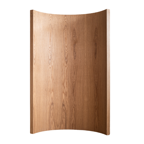 Lightweight sheer curtains hanging from a ceiling track to divide a studio apartment.