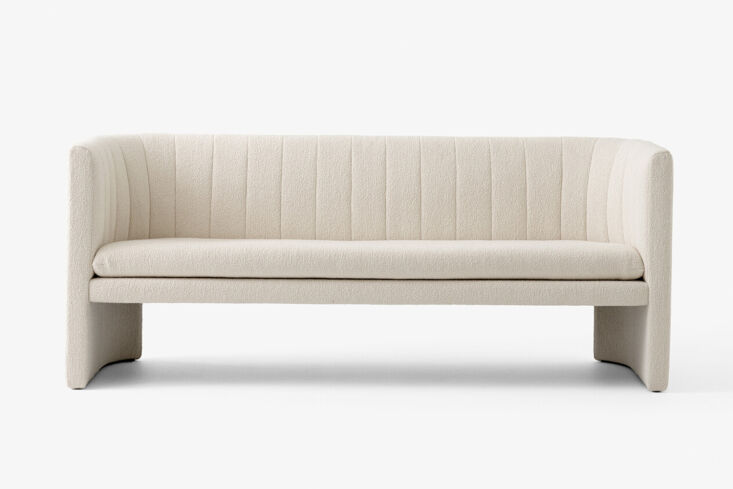 The &Tradition Loafer Sofa in a boutique-style room setting.
