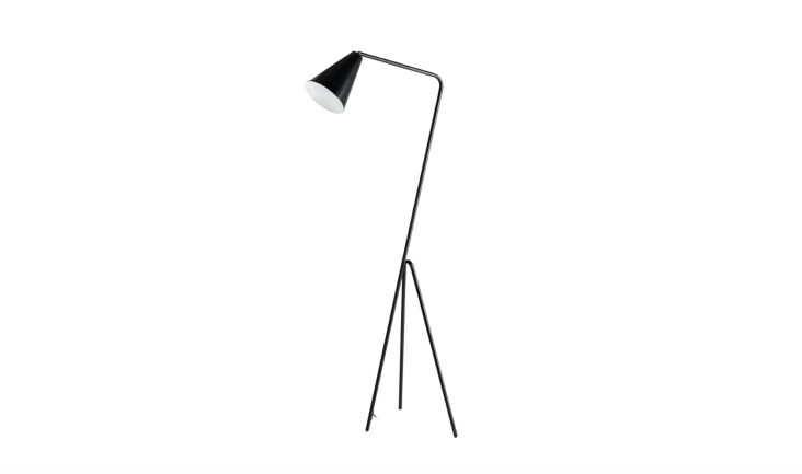 A sleek Gira floor lamp with a minimalist, adjustable design.