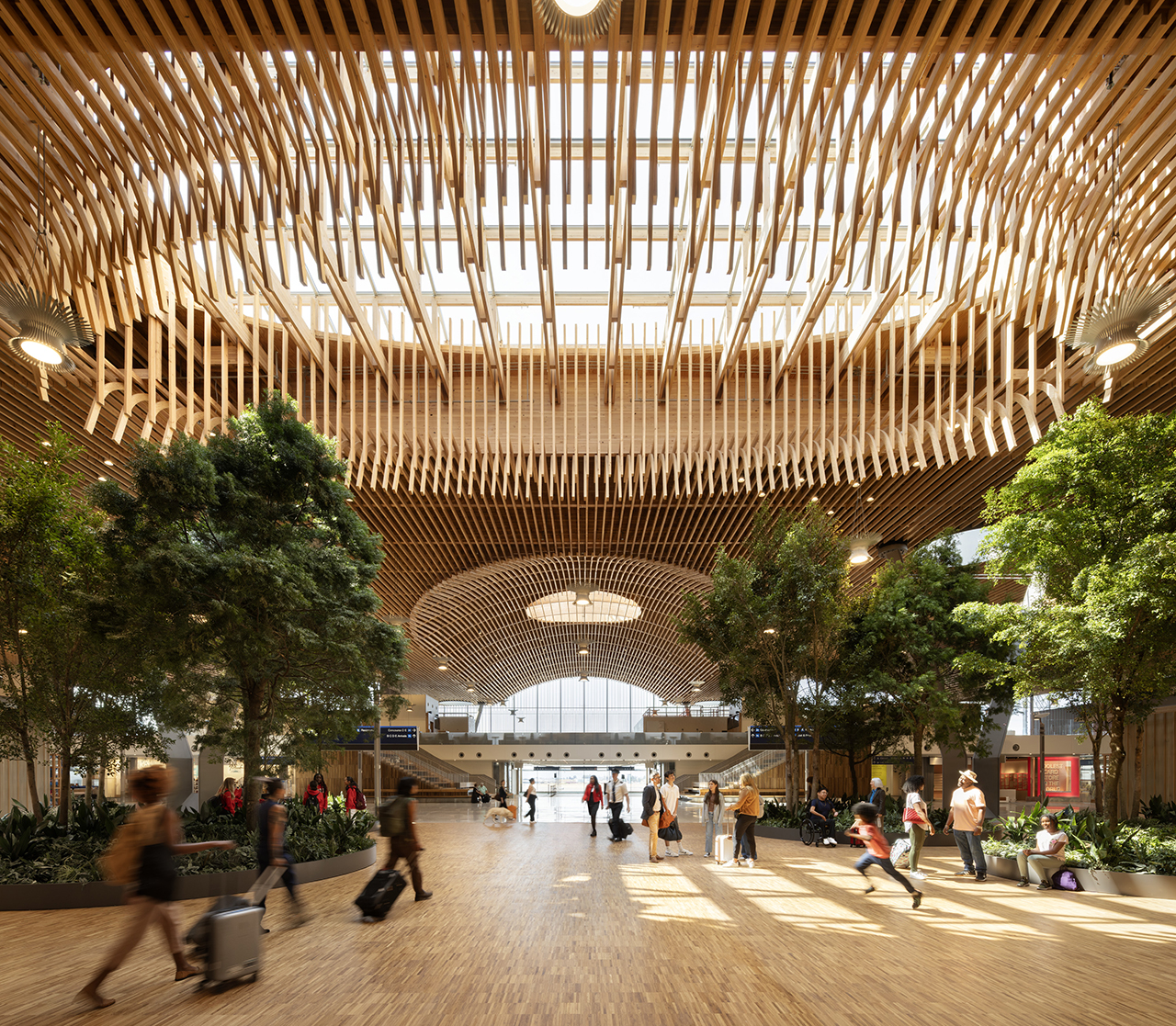 Inside PDX’s New 9-Acre Mass Timber Terminal: A Sustainable Icon by ZGF