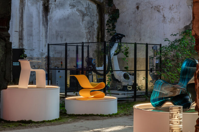 10 Must-See Recycled 3D Printed Chairs from Decibel’s PORTAL Exhibit