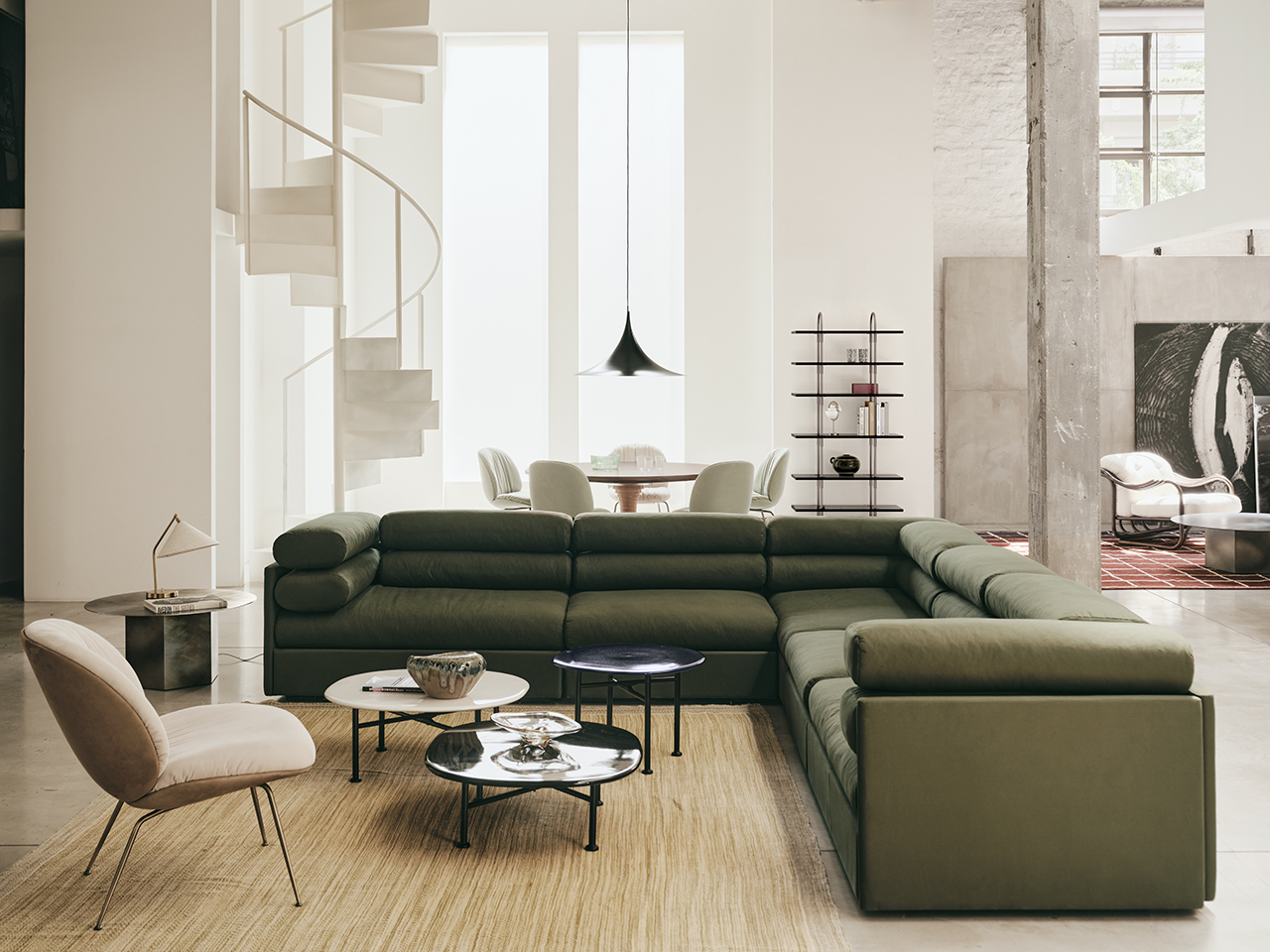 Elogio Sofa by Tobia Scarpa for GUBI: Reimagining 1974 Design for Modern Living