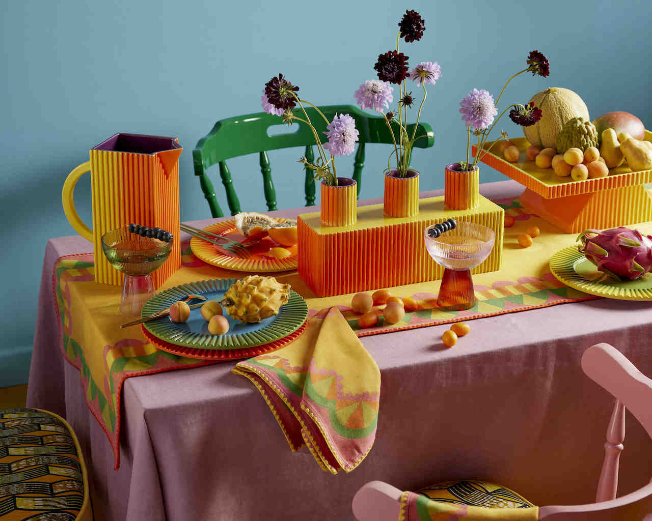 Yinka Ilori Epin Rere: Elevate Your Table with Vibrant Artisan Stoneware