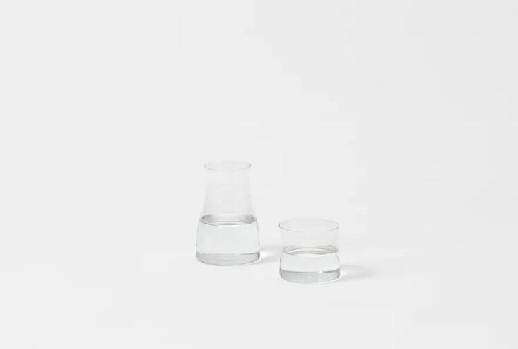 The ultra-thin and elegant Lobmeyr Night Carafe set.