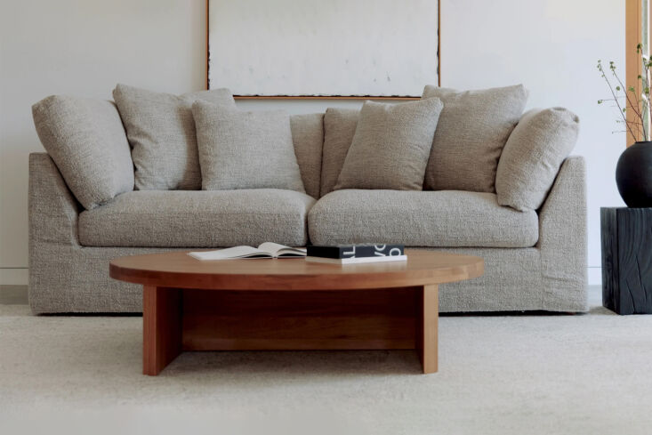 Sundays Get Together 2-Piece Modular Sofa in a neutral tone.